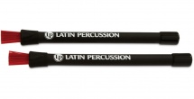Lp Latin Percussion Lp-ccb - Balais Pour Cajon Rouge Et Noir