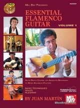 Juan Martin And Patrick Campbell - Essential Flamenco Guitar Vol.1 (book/2-dvd Set)