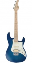 Fgn Guitars Bos-m/tbs Odyssey Boundary Guitare Electrique Touche Erable Finition Transparent Blue Sunburst