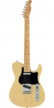 Fgn Guitars Jil-ash-m/owb Iliad J-standard Guitare Electrique Touche Erable Finition Off-white Blonde Avec Houss
