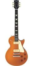Fgn Guitars Nls11gmp/ag Neo Classic Guitare Electrique Forme Violon Touche Granadillo Finition Antique Gold Avec