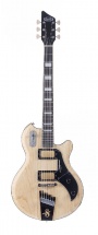Supro 1296an Silverwood Guitare Elecrtique Finition Naturelle