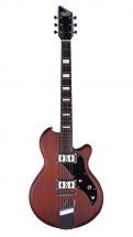 Supro 2022mn Westbury Guitare Electrique Baryton Finition Blanche