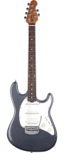 Music Man Cutlass Hss Tremolo Charcoal Sparkle Roasted Maple/rosewood