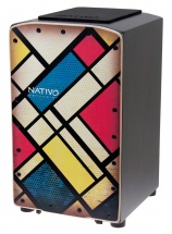 Nativo Percussion Cajon Pro Mondrian