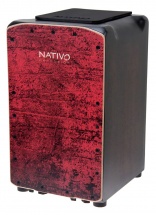 Nativo Percussion Cajon Pro Plus Red