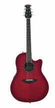 Ovation Standard Balladeer Deep Contour Cutaway Cherry Cherry Burst