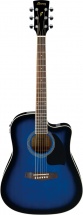 Ibanez Pf15ece-tbs Transparent Blue Sunburst