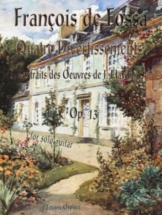 De Fossa Francois - Quatre Divertissements Extraits Des Oeuvres De J. Haydn - Guitare