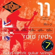 Rotosound Roto Medium 7 Cordes 11 14 18 28 38 48 58