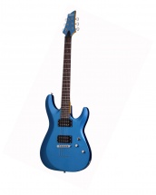 Schecter C-6 Deluxe Satin Metallic Light Blu