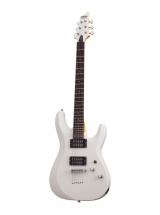 Schecter C-6 Deluxe Satin White