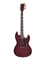 Schecter S-ii Omen Extreme Black Cherry