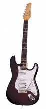Schecter Traditional Custom Hss Black Cherry Burst