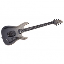 Schecter C-1 Floyd Rose Sls Elite, Micro Sustainiac - Black Fade Burst