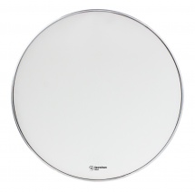 Sparedrum M2w18b - Peau Gc 18 Mute 2 Plis - Mesh Silencieuse - Blanc