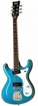 Eastwood Sidejack Baritone Deluxe Metallic Blue