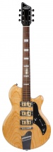 Supro Hampton Baritone Guitar Natural Ash