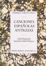 Garcia Lorca - Conciones Espanolas Antiguas - Chant Et Guitare