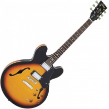 Vintage Guitars Vsa500sb Acoustic Guitar Sunburst