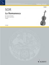 Sor Fernando - La Romanesca - Violin And Guitar