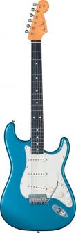 62 Stratocaster American Vintage Touche Palissandre Ocean Turquoise Brown Tolex