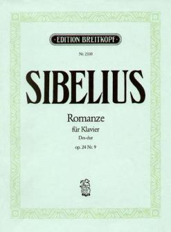 Sibelius Jean Romanze Des dur Op 249 Piano