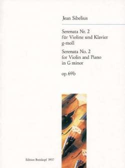 Sibelius Jean Serenata Nr 2 Op 69b Violin Piano
