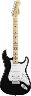 American Standard 2012 Stratocaster Hss Touche Erable Black