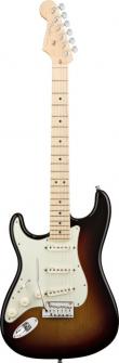 American Deluxe Stratocaster 3 Tons Sunburst Touche Erable