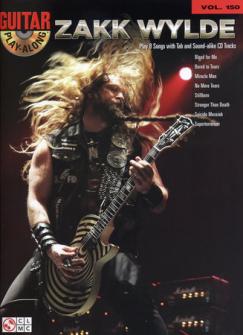 Guitar Play Along Vol150 Cd Zakk Wylde