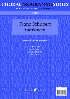 Schubert Franz Four Partsongs Mixed Voices Satb