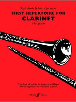 Harris P Johnson E First Repertoire Clarinet And Piano