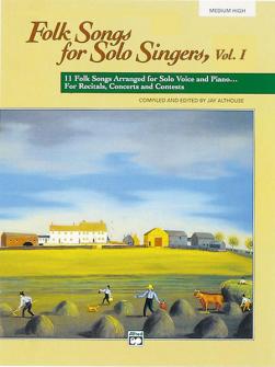 Althouse Jay Folk Songs For Solo Singers Cd Medium And High Voice