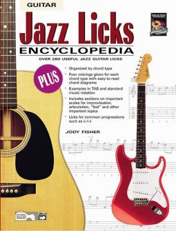 Fisher Jody Jazz Licks Encyclopedia Cd Guitar