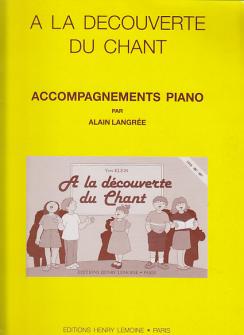 Klein Yves A La Decouverte Du Chant acc Piano