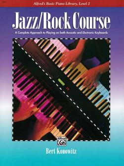 Konowitz Bert Jazz rock Piano Course Level 2 Electronic Keyboard