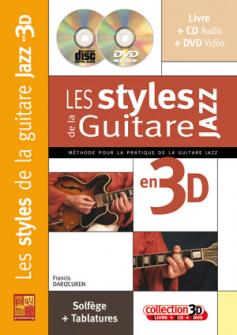 Darizcuren F Styles Jazz De La Guitare En 3d Cd Dvd
