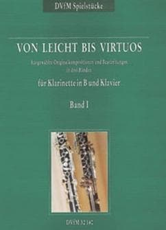 Koch Ewald Von Leicht Bis Virtuos Band 1 Clarinet Piano