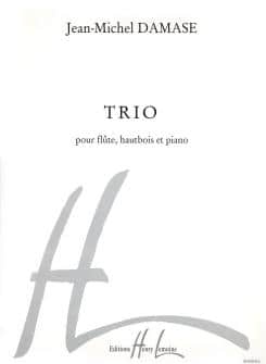 Damase Jean michel Trio Flute Hautbois Piano