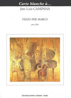 Campana Jose luis Pezzo Per Marco Flute Solo
