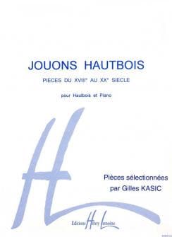 Kasic Gilles Jouons Hautbois Vol1