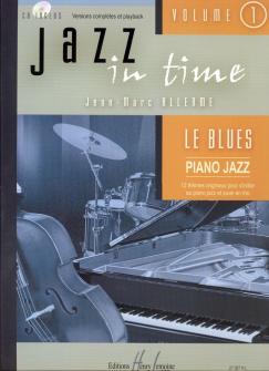 Allerme Jean marc Jazz In Time Vol1 Le Blues Cd Clavier Guitare Basse Batterie