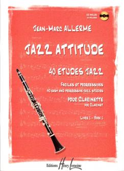 Allerme Jean marc Jazz Attitude Vol1 Cd Clarinette