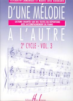 Lamarque E Goudard M j Dune Melodie a Lautre Vol3
