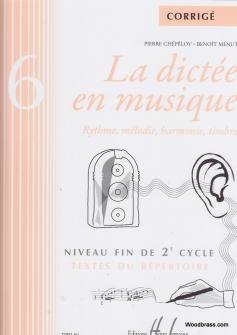 Chepelov P Menut B La Dictee En Musique Vol6 Corrige