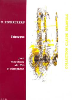 Pichaureau Claude Triptyque Saxophone Mib And Vibraphone