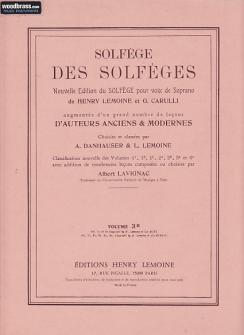 Lavignac Albert Solfege Des Solfeges Vol3b Avec Accompagnement
