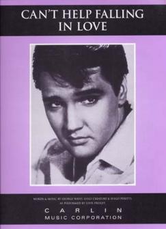 Presley Elvis Format Cant Help Falling In Love With You Pvg
