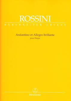 Rossini G Andantino Et Allegro Brillante Harpe